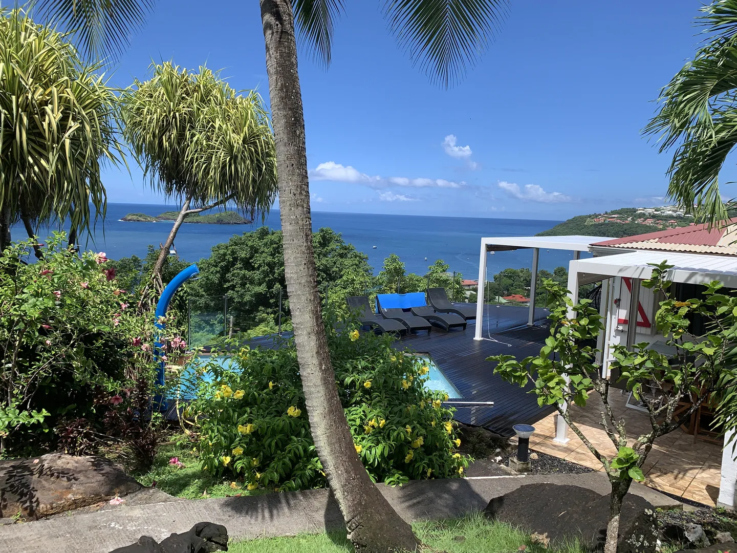 Villa Zwazos intégrale - 4 chambres, 4 SDB, piscine & panorama Caraïbes